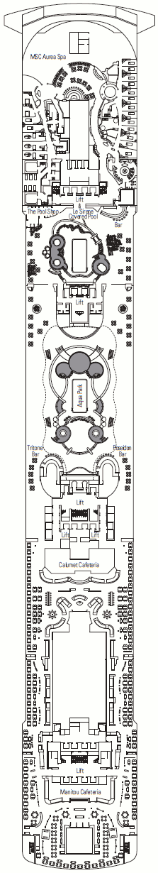 MSC Preziosa - Smeraldo Deck