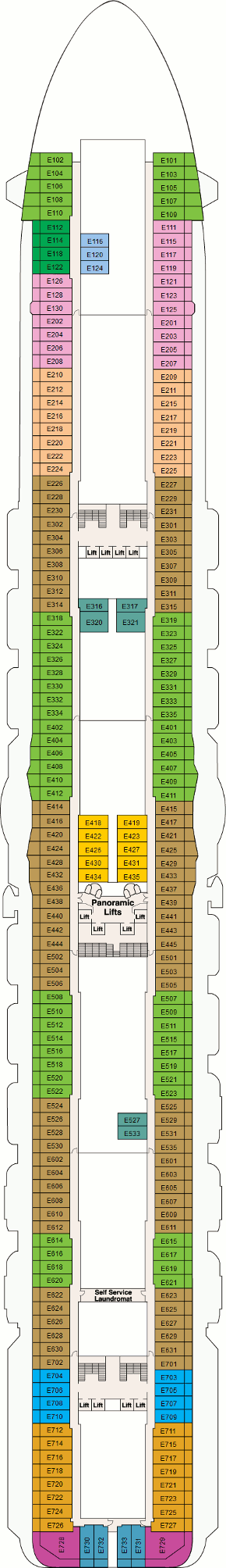 Regal Princess - Emerald Deck