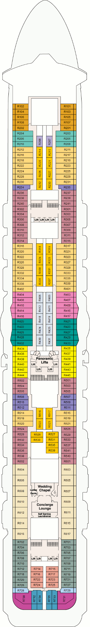 Regal Princess - Riviera Deck