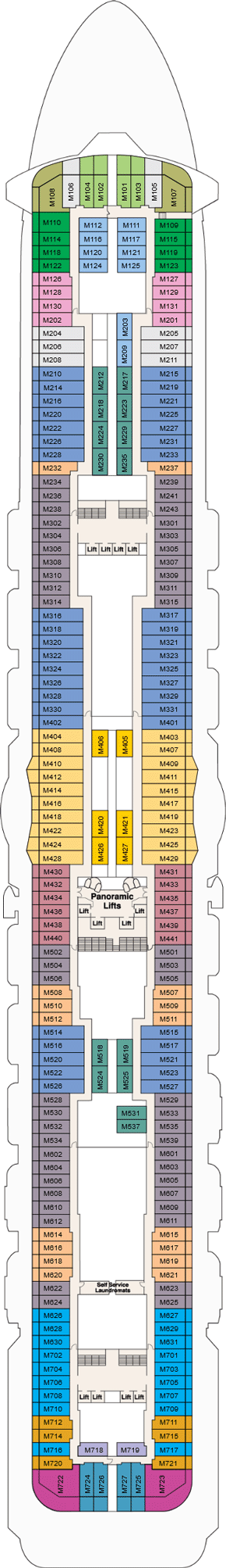 Regal Princess - Marina Deck