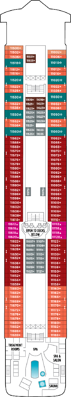 Norwegian Star - Deck Eleven
