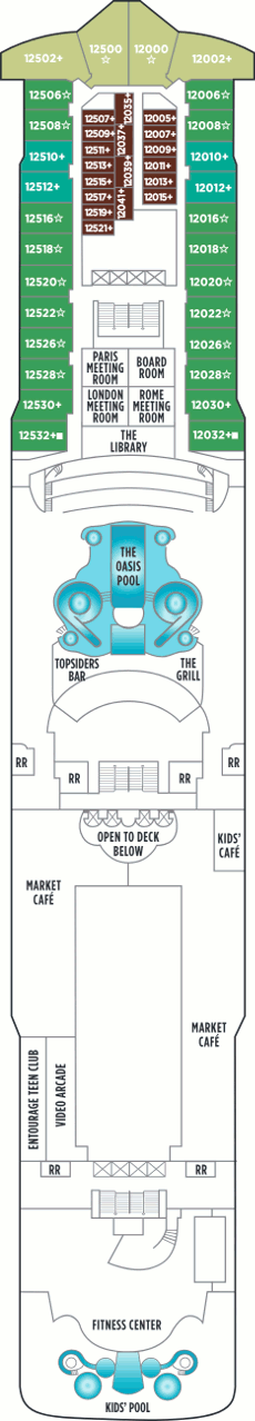 Norwegian Star - Deck Twelve