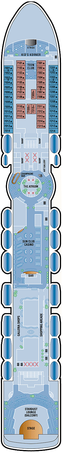 Norwegian Sun - International Deck